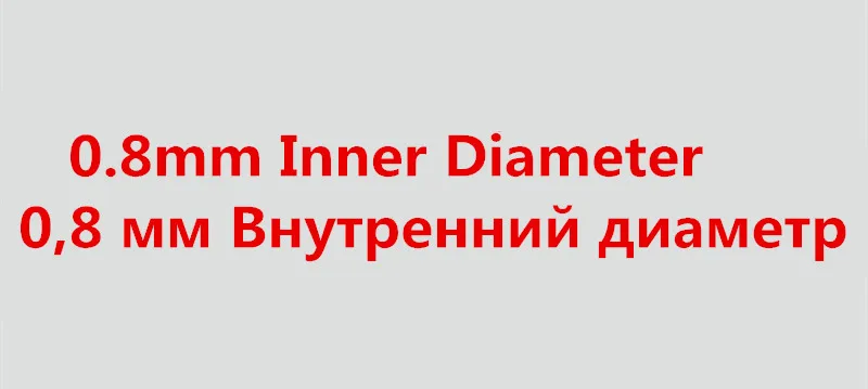 Белый 1x телескопическая удочка направляющие Топ стержень для колец советы Ремонтный комплект 0,8/0,9/1,0/1,1/1,2/1,3/1,4/1,5/1,6/1,7/1,8/1,9/2,0/2,1/2,2 мм - Цвет: Белый