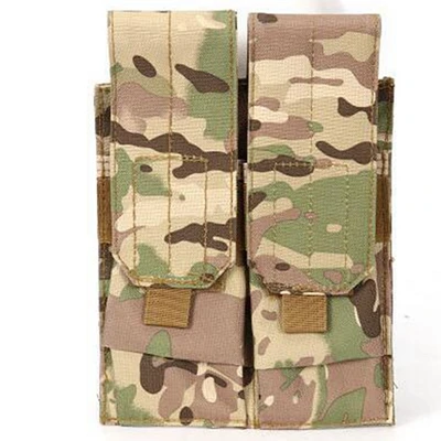 cp Тактический Airsoft Шестерни двойной АК 47/74 Пистолет подсумок AK подсумок Тактический в стиле милитари CS боевой подсумок - Цвет: cp