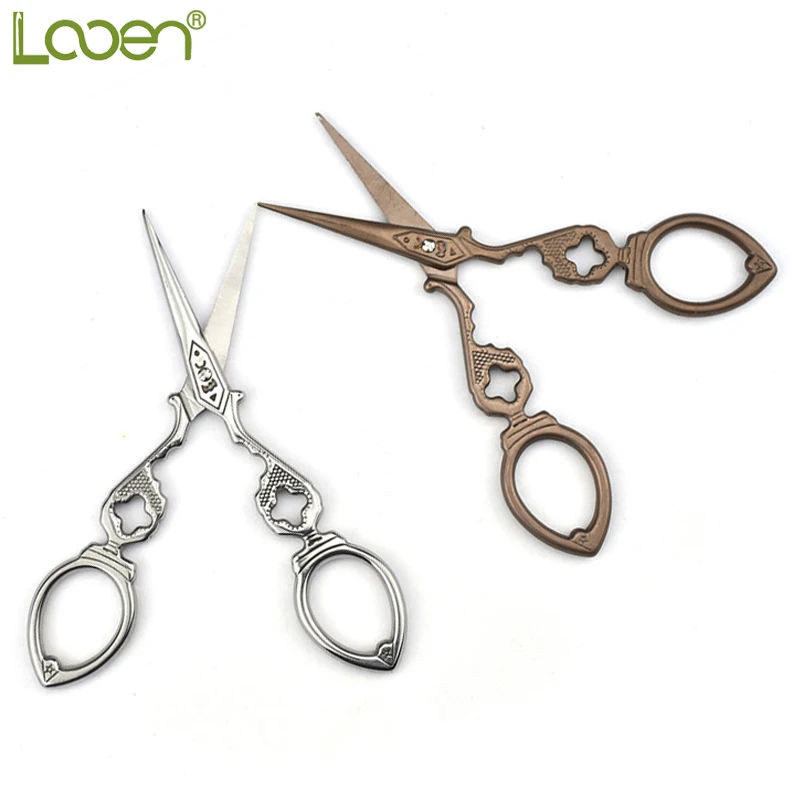 1 шт. ретро классические крестиком маленькие ножницы для вышивания и шитья