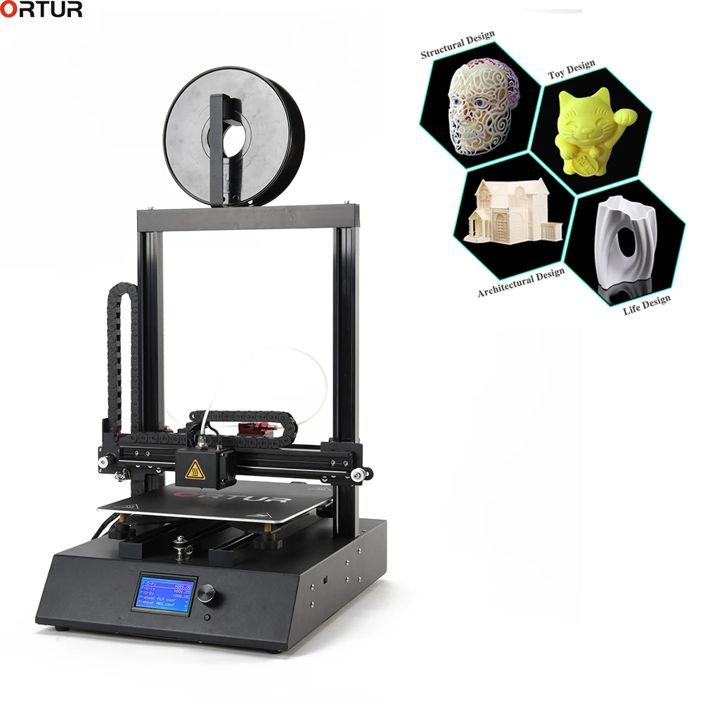 Низкая цена! Полный металлический каркас 3d принтер для продажи, ABS PLA 3-D принтер цена, настольный 3d принтер машина с линейной направляющей