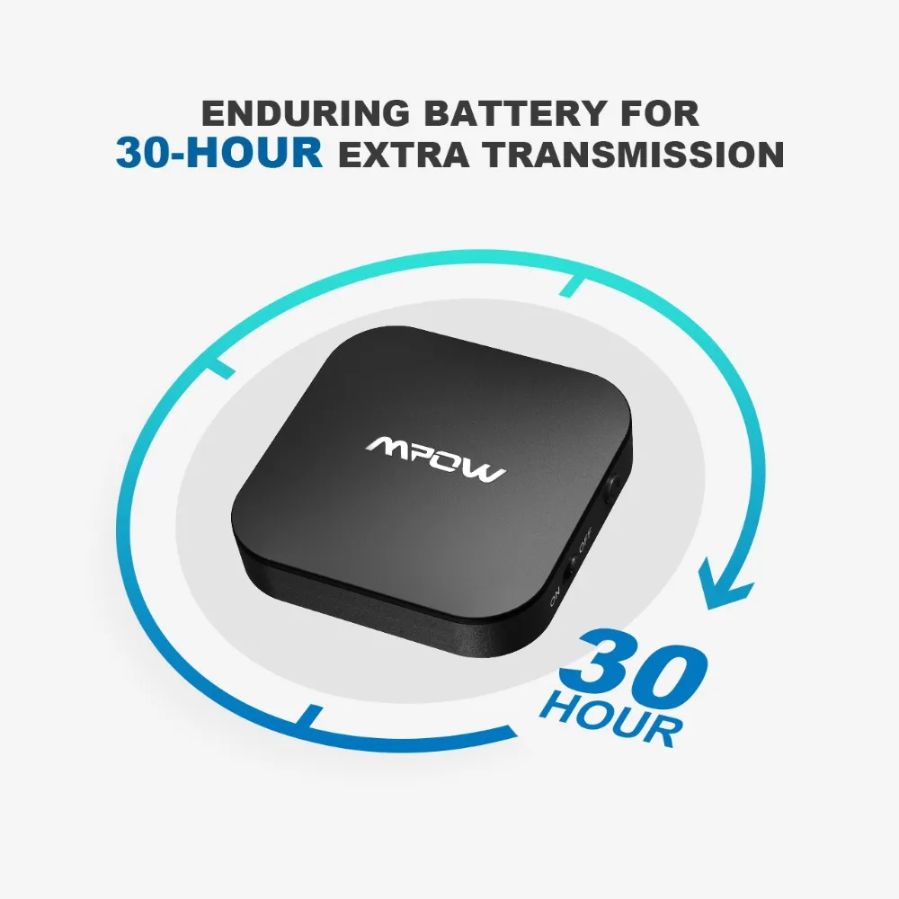 Bluetooth 5 0 передатчик Mpow BH281 Aptx беспроводной аудиоадаптер с низкой задержкой для