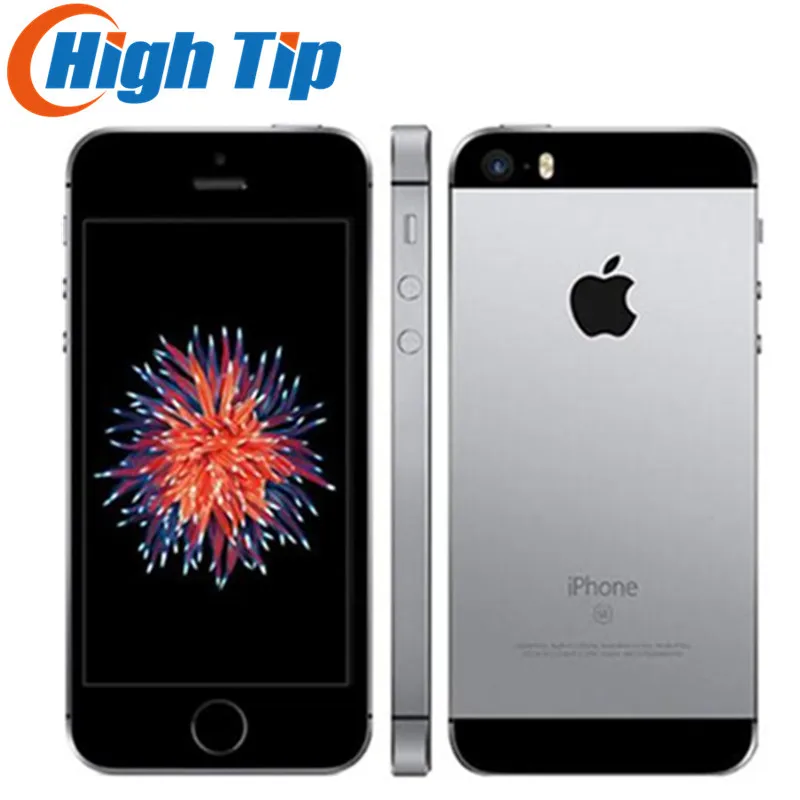 Разблокированный Apple iPhone SE 4 аппарат не привязан к оператору сотовой связи iOS мобильного телефона 4," 12.0MP чип двухъядерный за счет сканера отпечатков пальцев 16/32/64/128 ГБ Встроенная память смартфона