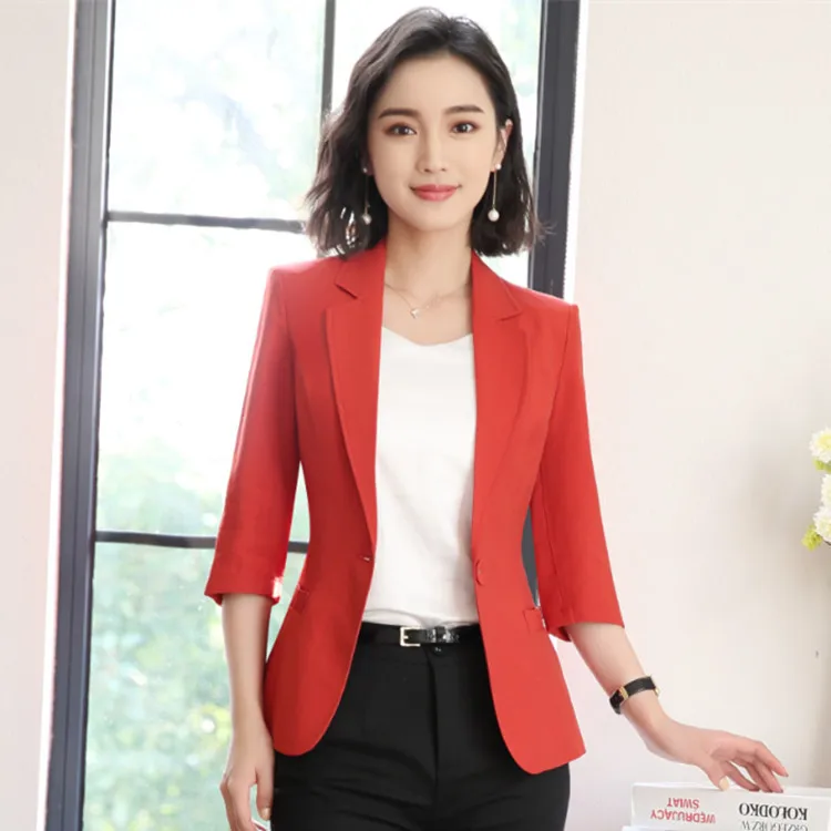 2018 Spring Female Fashion New Business OL Lady Clothing Professional Overalls Blazer Korean Style Career Women | Женская одежда