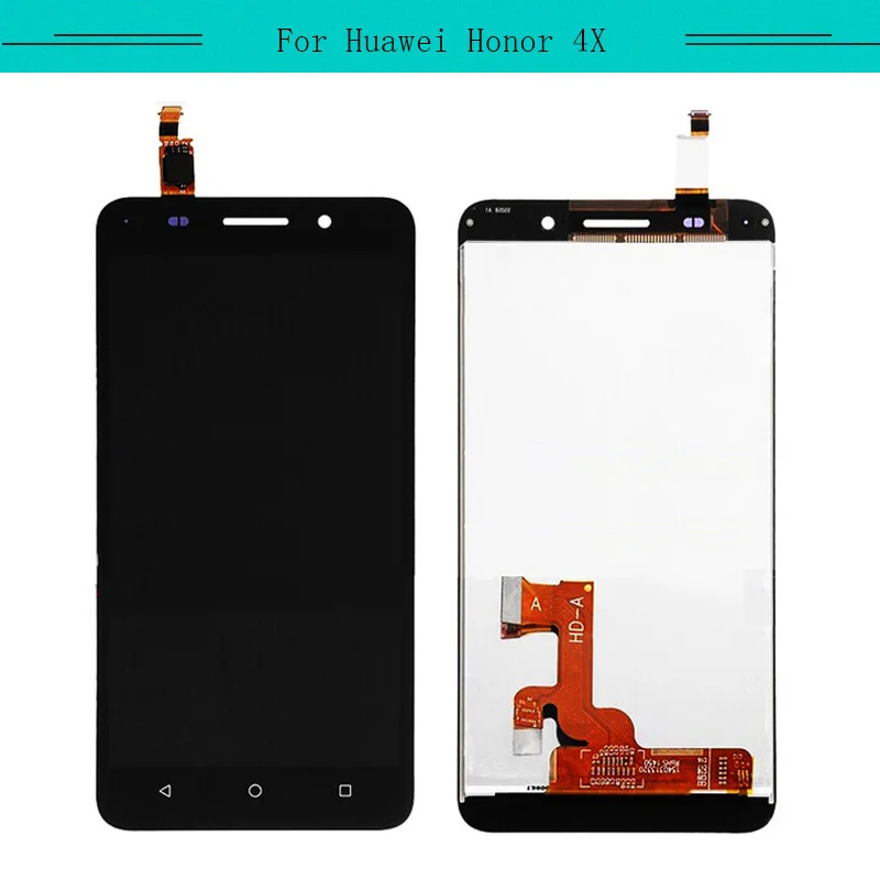 1 шт. для Huawei Honor 4X che1 cl20 che2 L11 Полный ЖК дисплей в сборе с сенсорным экраном стекло