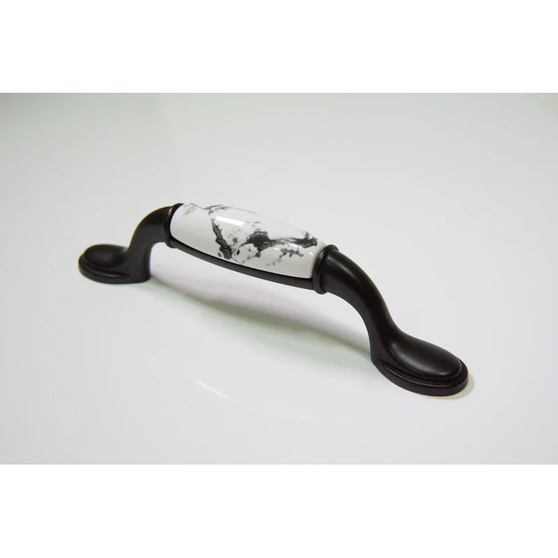 Оптовая продажа 10 шт. в комплекте фарфоровые мебельные ручки кухонные дверные и |