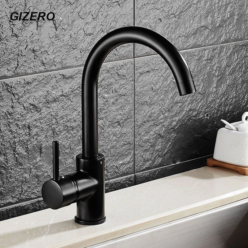

Luxury Swivel Faucet Basin Black Mixer Tap Elegant High Quality Deck Mounted Bathroom Hot and Cold Water Tap Mixer Crane ZR348