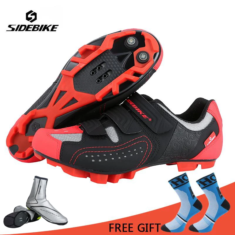 Sidebike/дышащая профессиональная самозакрывающаяся велосипедная обувь MTB