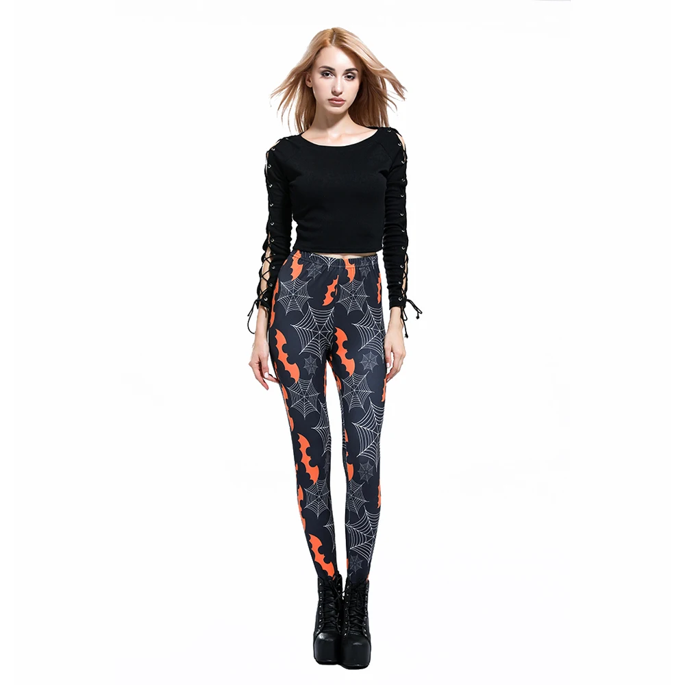 Женские тренировочные брюки FCCEXIO с высокой талией леггинсы для фитнеса черные 3D