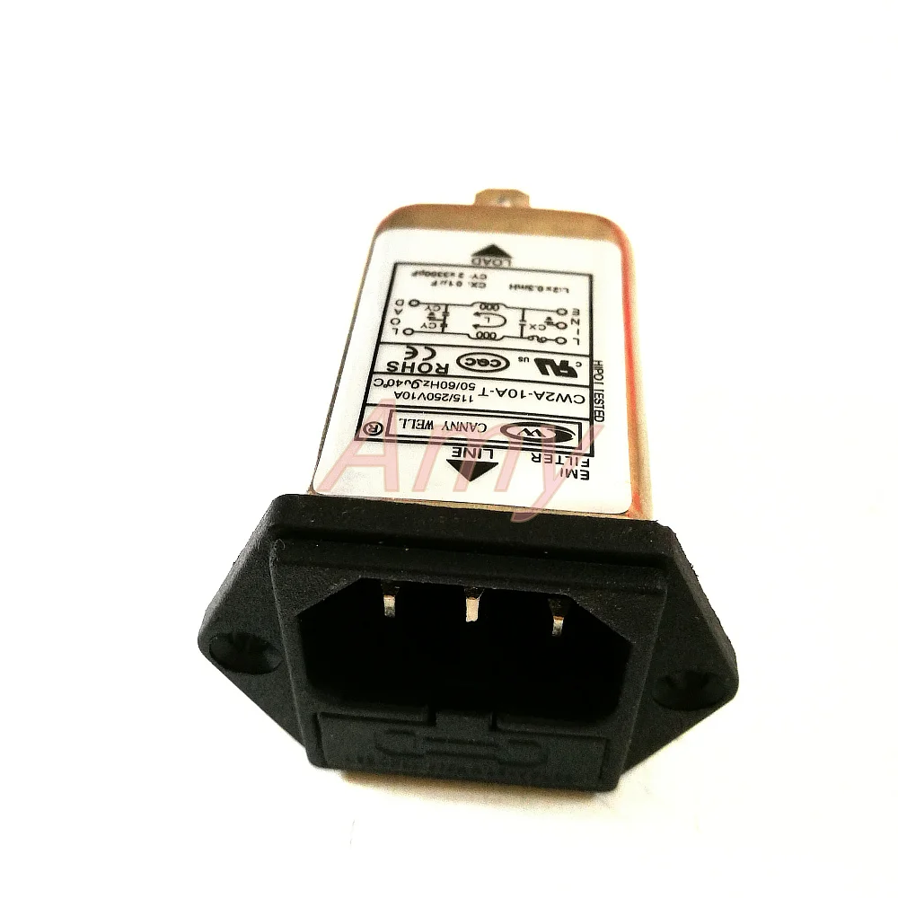 Мощный EMI фильтр CW2A 3A 6A 10A socket T Однофазный AC 220V|emi filter|power emi filteremi power filter |