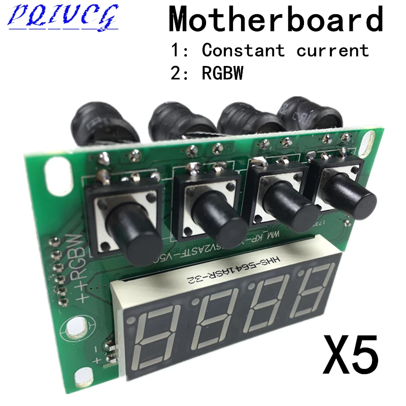 5 шт./RGBW светодиодный ская плата светодиодная PAR постоянный ток 24 В 54x3 Вт/18x1 2 Вт/24x12