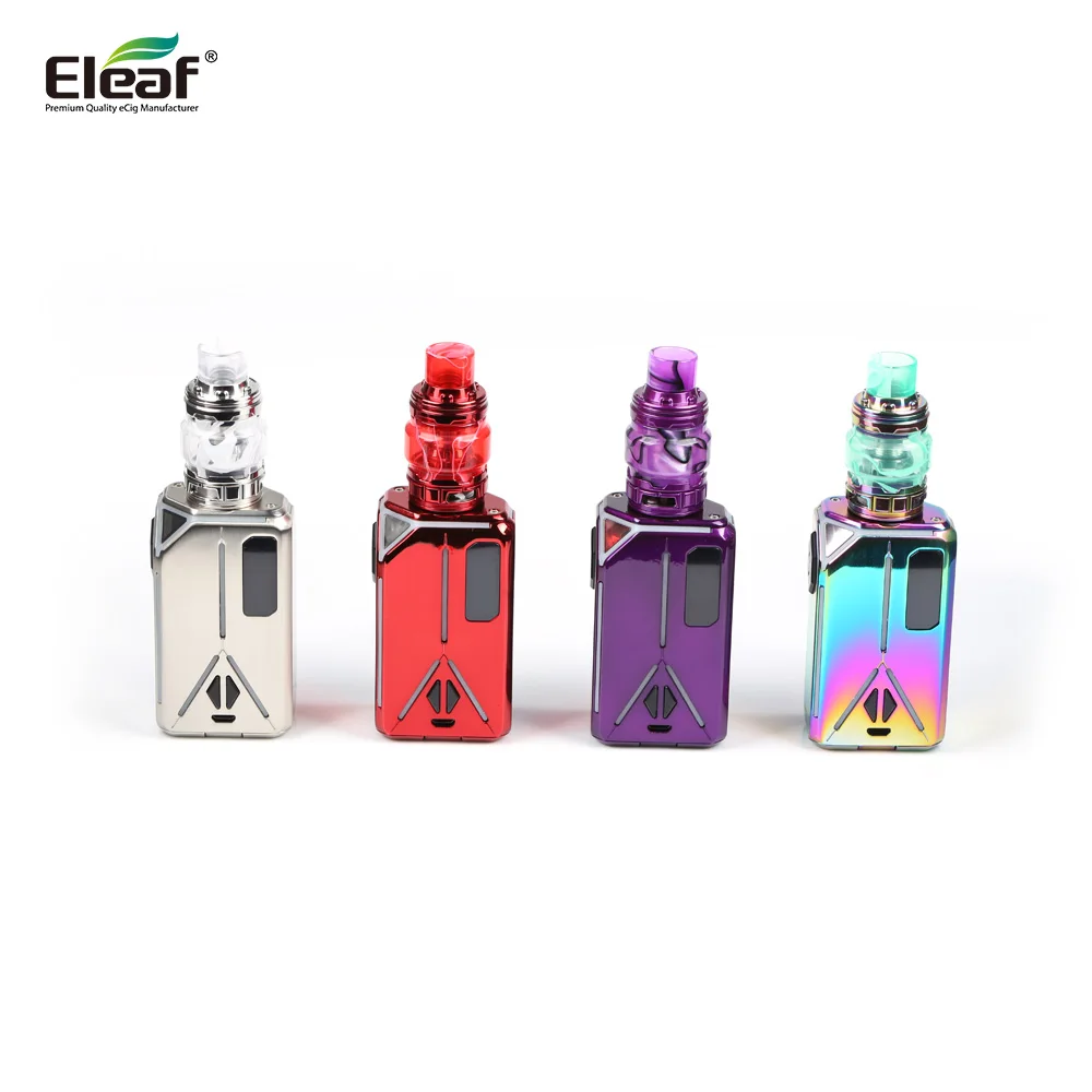 Оригинальный Eleaf Lexicon ELLO Duro Pmma 6 5 мл комплект с 235 Вт Box MOD подходит для Dual 18650 Tank HW Net и