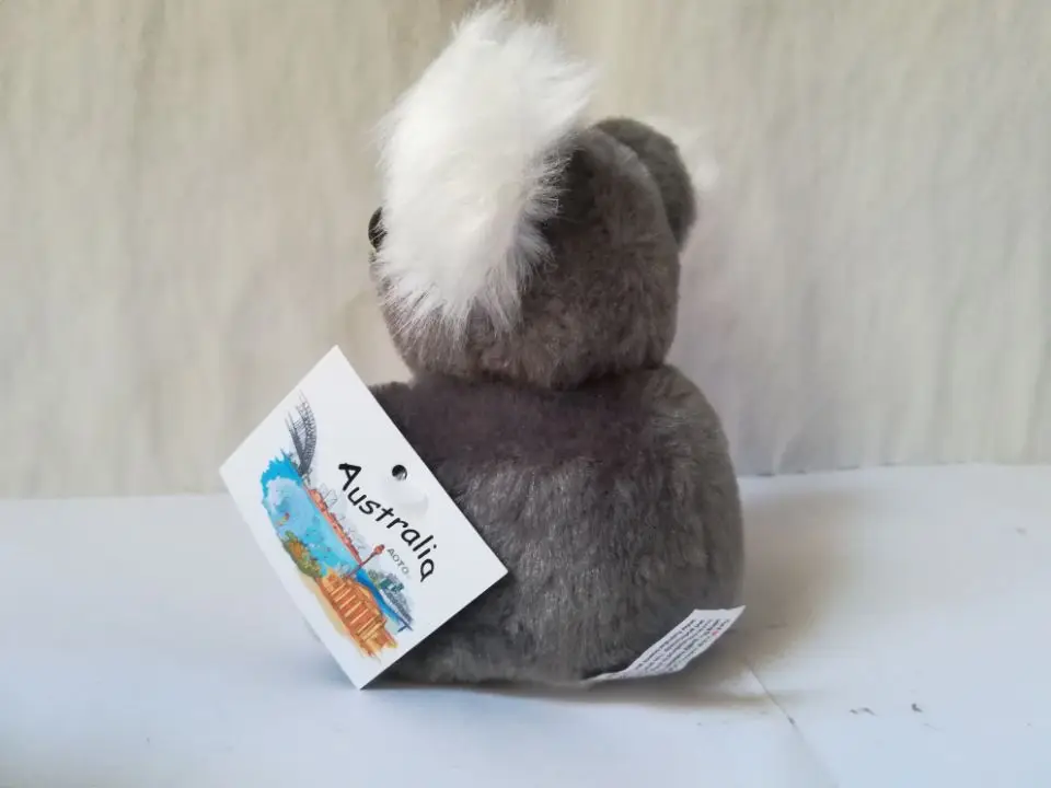 Мягкая кукла коала размером около 10 см в виде сидя детская игрушка