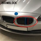 3 шт., 3D Передняя решетка автомобиля, накладка на полоски, стикеры автоспорта для 3-Series BMW F30 F32 F33, аксессуары для 5-Series BMW F10