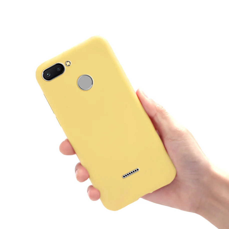 Чехол для Xiaomi Redmi 6 чехол 6A Мягкий ТПУ силиконовый матовый A A6 Redmi6 Pro чехлы