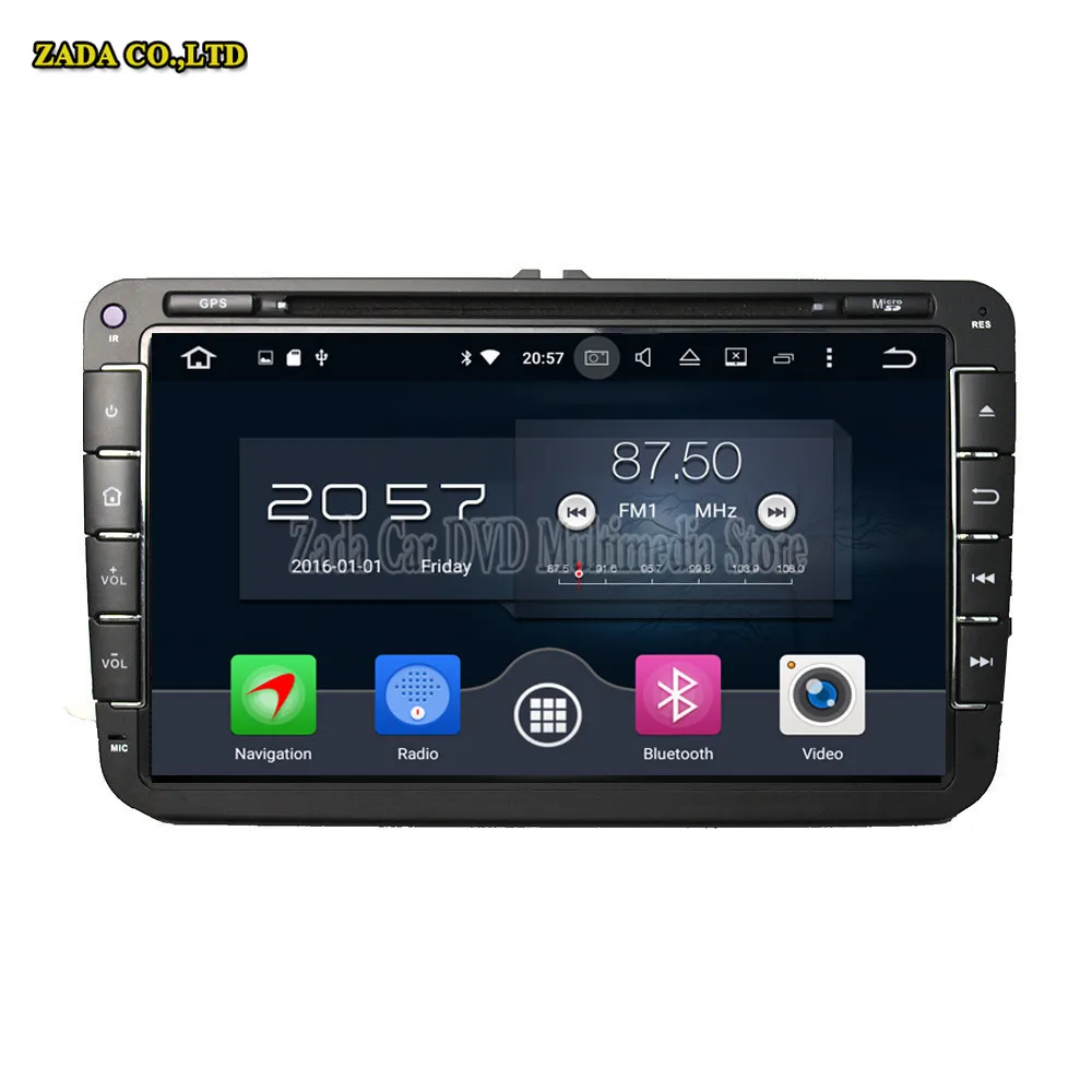 NAVITOPIA 4 Гб + 64 автомобильное радио для VW MAGOTAN/Caddy/Passat/Sagitar/Tiguan/Touran/Jetta/Seat/CC/Polo/Golf 6|car