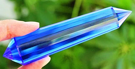 18-сторонний прозрачный lemurian seed кварцевый натуральный vogel вдохновленный синим