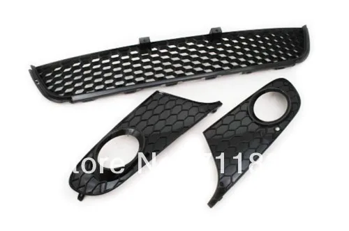 Спортивный набор нижней решетки для VW Golf MK6|lower grill|grille blackblack grill |