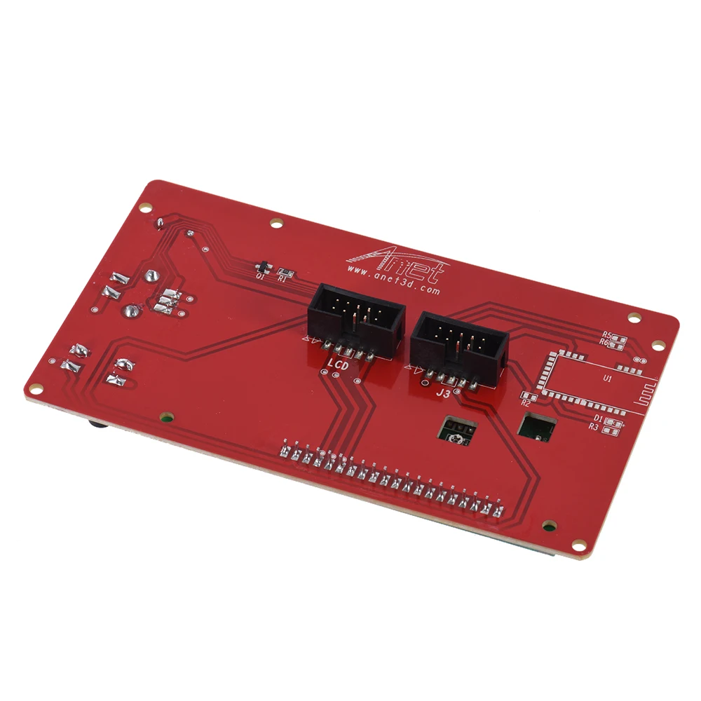 Anet 12864 lcd умный дисплей модуль контроллера экрана с кабелем для RAMPS Arduino Mega Shield 3d принтер комплект аксессуаров