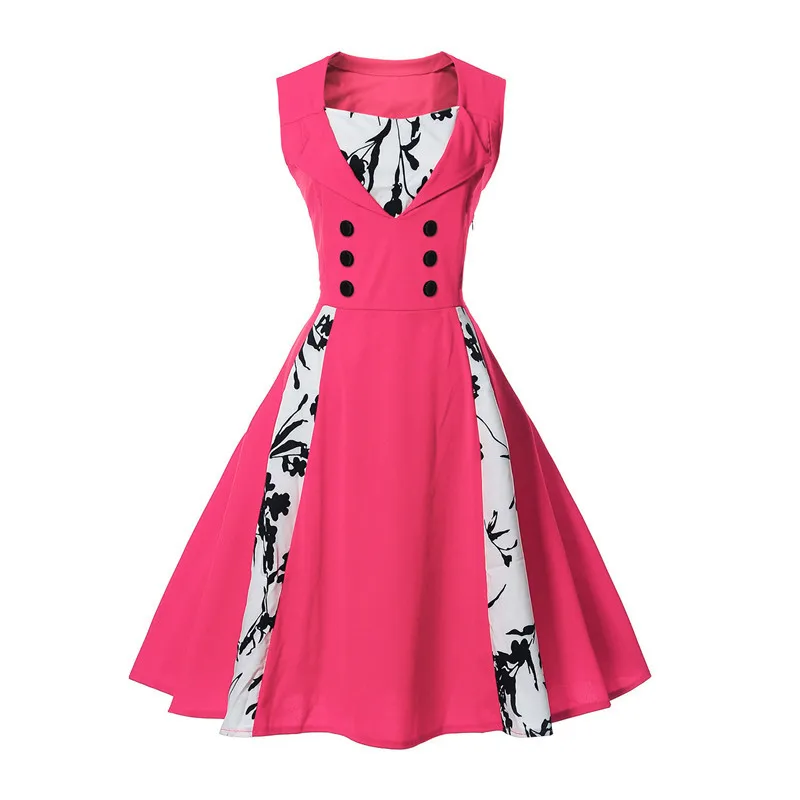 Европейский стиль женщины хорошее качество цветочный 2017 Новый платье дамы