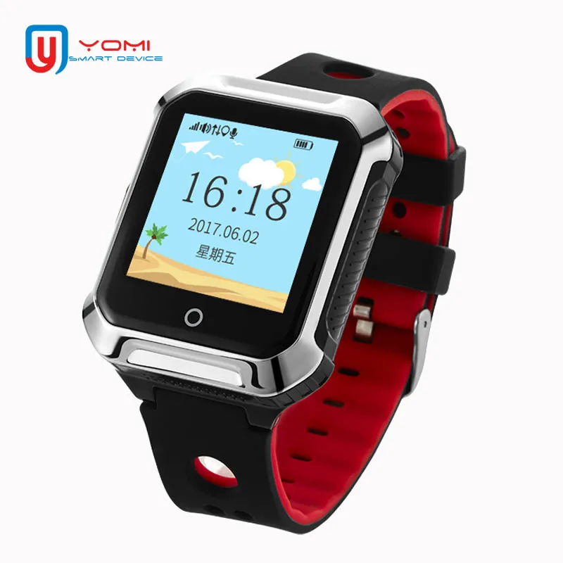 GPS Смарт часы для взрослых родителей монитор сердечного ритма WIFI отслеживание