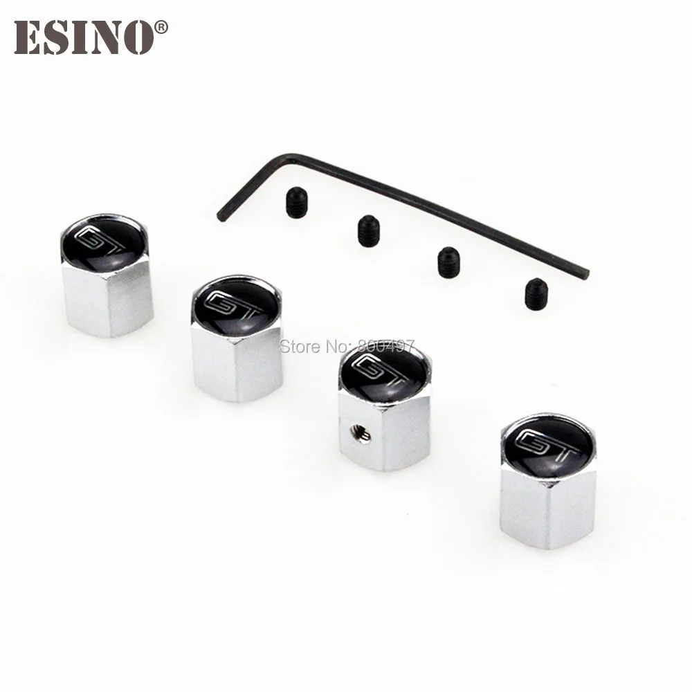 4 x для автомобильного стайлинга индивидуальный дизайн анти-кражи нержавеющей