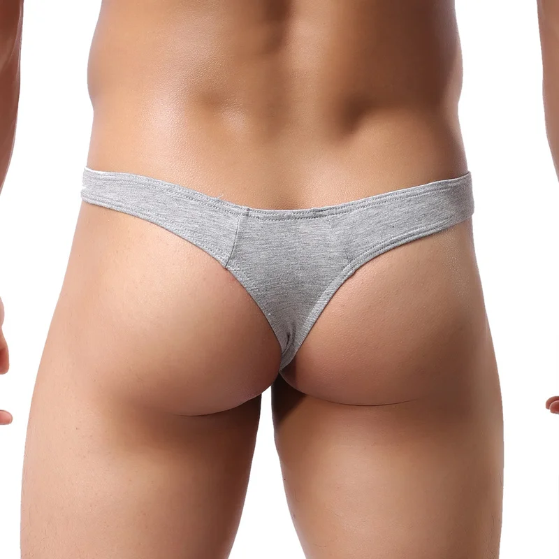 Men Jockstrap Breathable Bikini Pouch Tback Briefs Panties G-String Underwear