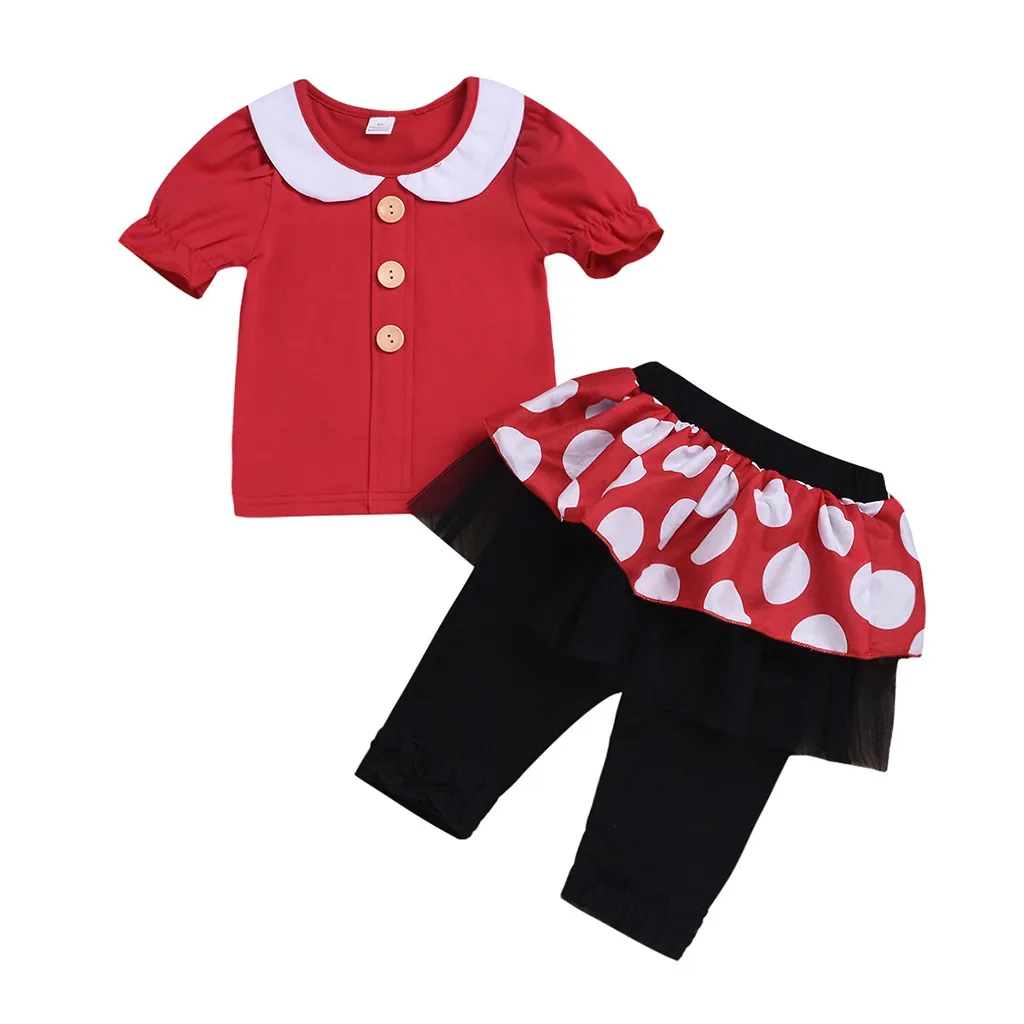 Комплект летней одежды для маленьких девочек комплект из 2 предметов футболка с