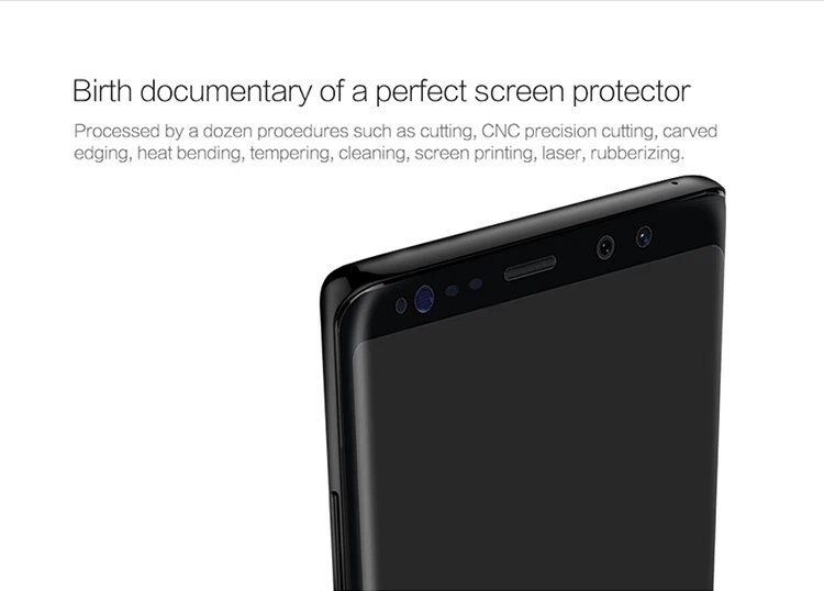 Nillkin для samsung Galaxy Note 8 стекло 3D CP+ Max защита экрана 6,3 дюймов для samsung Galaxy Note8 закаленное стекло