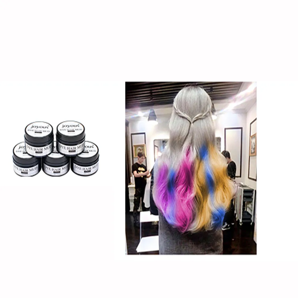 Веселая одноразовая краска для волос спрей крем Мужская 100 мл Прямая поставка |