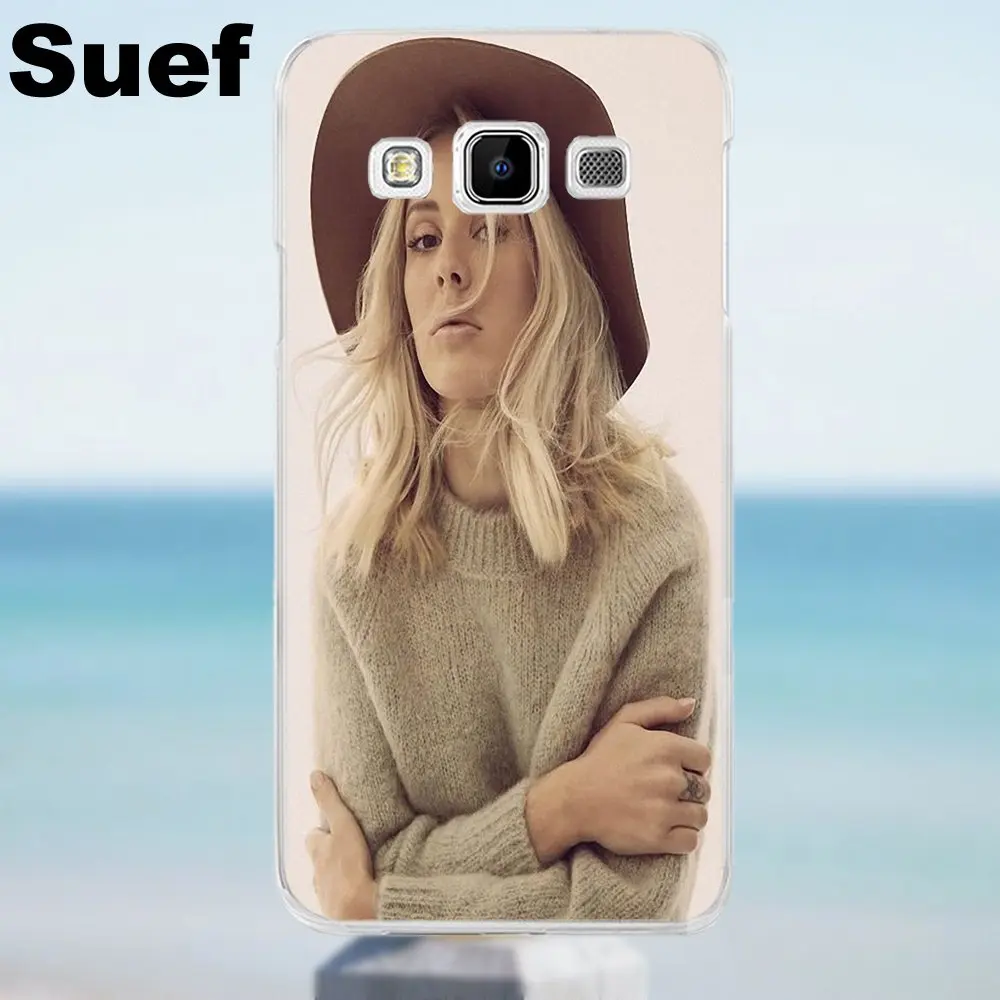 Suef для Galaxy Alpha Core Prime Note 2 3 4 5 S3 S4 S5 S6 S7 S8 mini edge Plus мягкие чехлы из ТПУ Ellie Goulding на мой