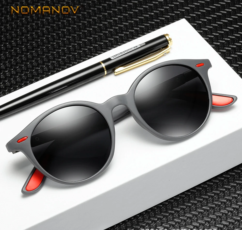Классические солнцезащитные очки Oculos Masculino Tr90 Короткие поляризационные