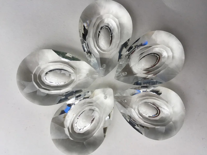 100 шт. + 38 мм великолепные хрустальные призмы Драконий глаз детали для люстр