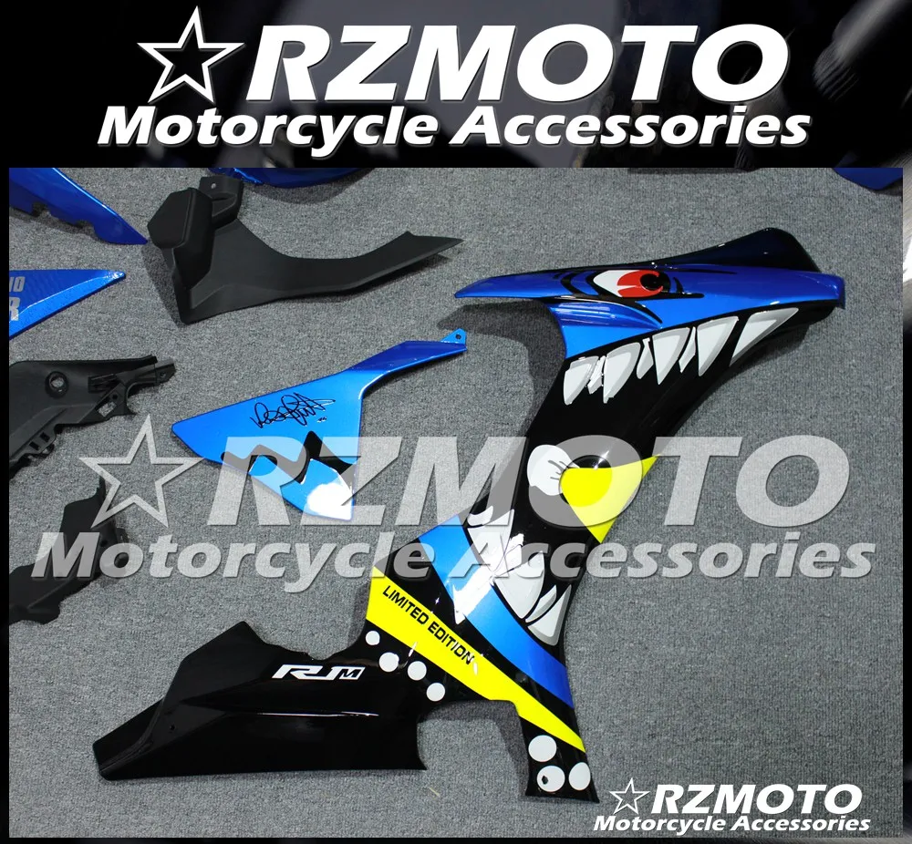 ABS обтекателя тело комплект пригодный для YAMAHA YZF1000 YZF R1 15 16 17 18 2015 2016 2017 2018 YM20|Полные