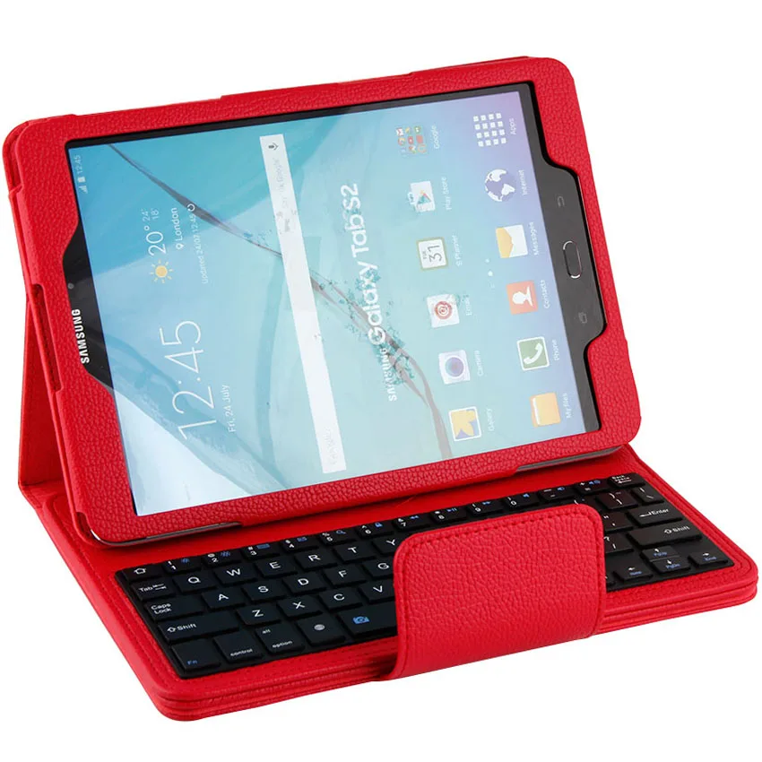 Беспроводная bluetooth клавиатура с футляром для планшета Samsung Galaxy Tab3 10 1 P5200 T530 T531 T535