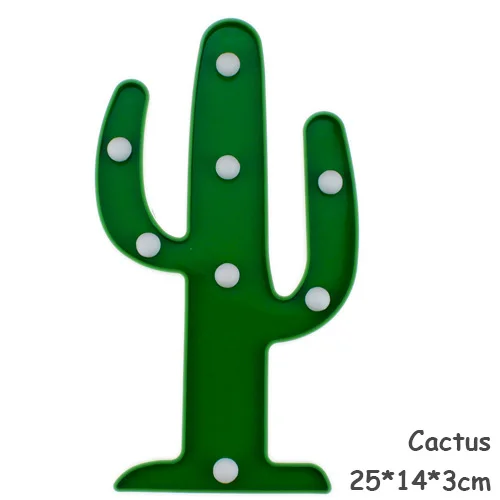 Cactus Звездное облако Луна 3D ночной Светильник Светодиодный настольный светильник детский подарок игрушка Домашний Светильник ing ночные лампы Свадебный декор романтический - Испускаемый цвет: Cactus