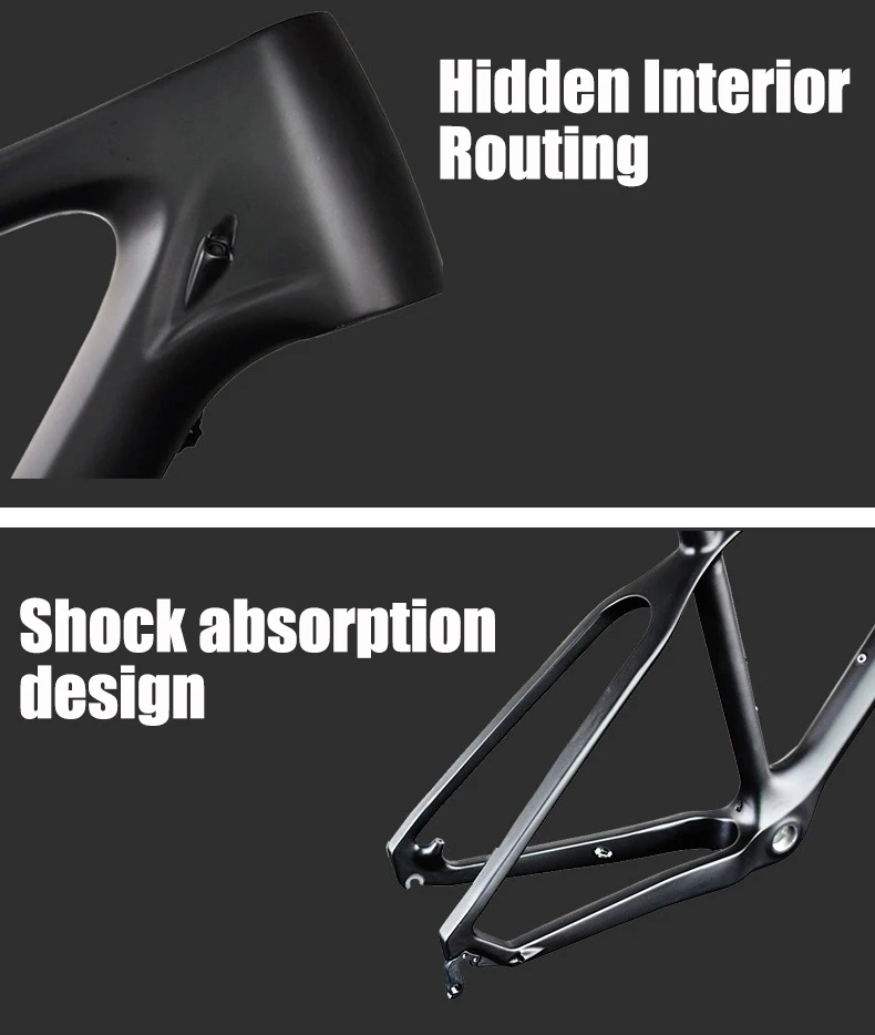 NEW UD Chameleon 26er carbon frame Chinese MTB carbon frame 26er 15.5/17 inch carbon mountain bike frame 1150g carbon fiber
