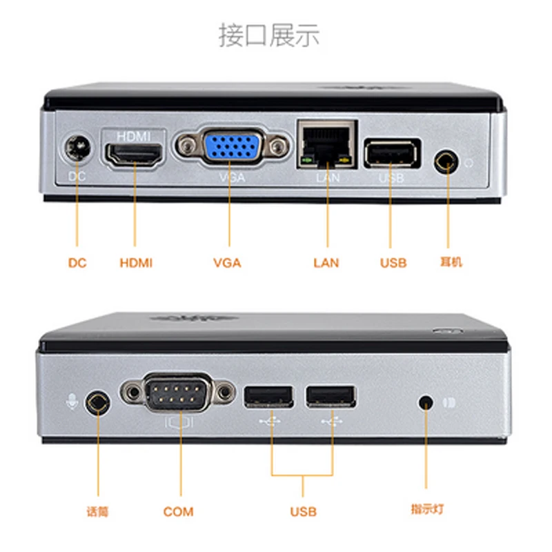 Ргнс htpc f2 intel atom 1.8 ГГц cpu 2 ГБ 32 ssd hd graphics 300 м wifi mini pc windows компьютер | Компьютеры и