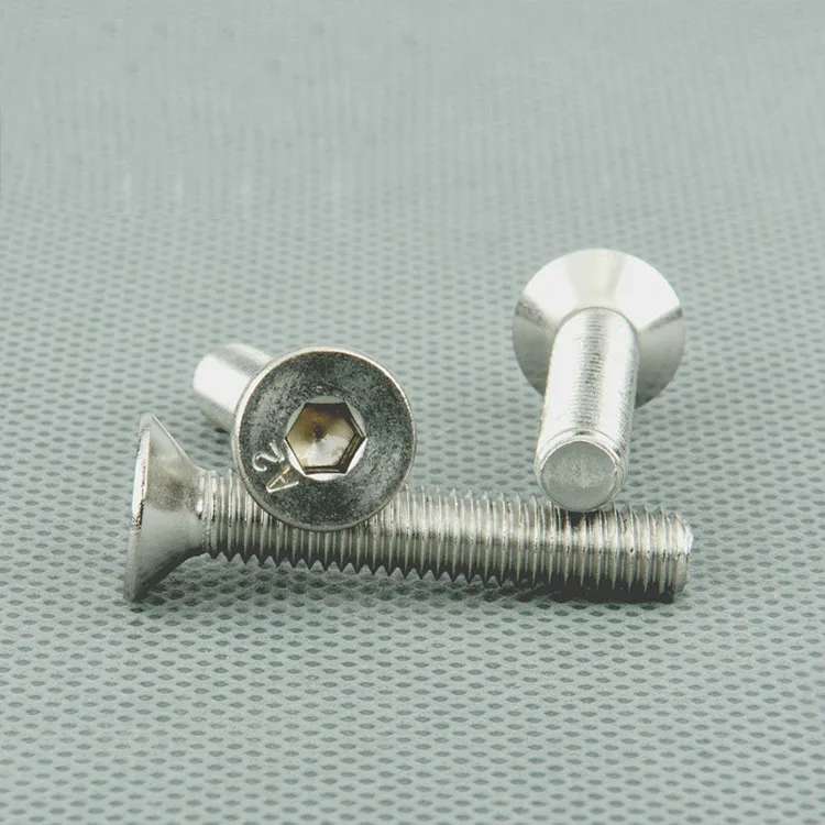Нержавеющая сталь в метрической шестигранной потайной головке машина винт M3 (3