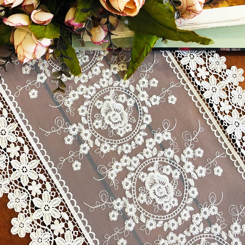 Proud Rose Европейский настольный флаг кружева настольная дорожка ткань чехол светильник золотой ТВ шкаф покрытие полотенце свадебное декоративное полотенце