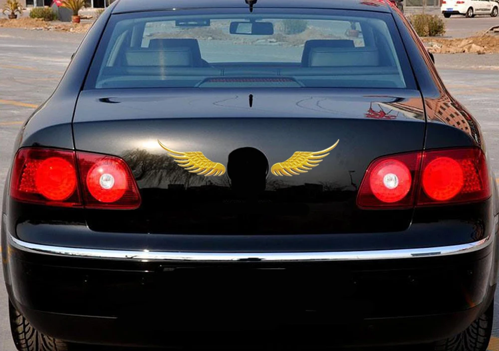 Металлические 3D крылья автомобильные наклейки автомобильные аксессуары для мотоциклов Для Kia Rio K2 K3 K5 K4 Cerato, Soul, Forte, Sportage R, SORENTO, Mohave, OPTIMA