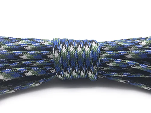 110 IQiuhike 208 Colors Paracord 550 Rope Type III 7 Stand 100FT 50FT Paracord Parachute Cord Rope Survival kit Wholesale DIY Rope - Цвет: 110