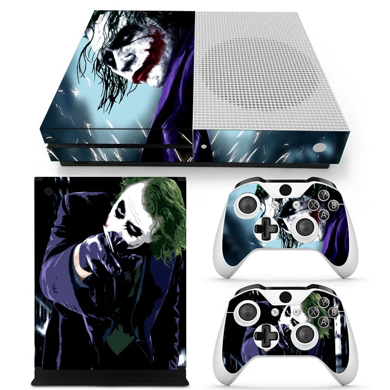Виниловая наклейка Joker Защитная пленка для Microsoft Xbox One SLIM и 2 контроллера s XBOX ONE