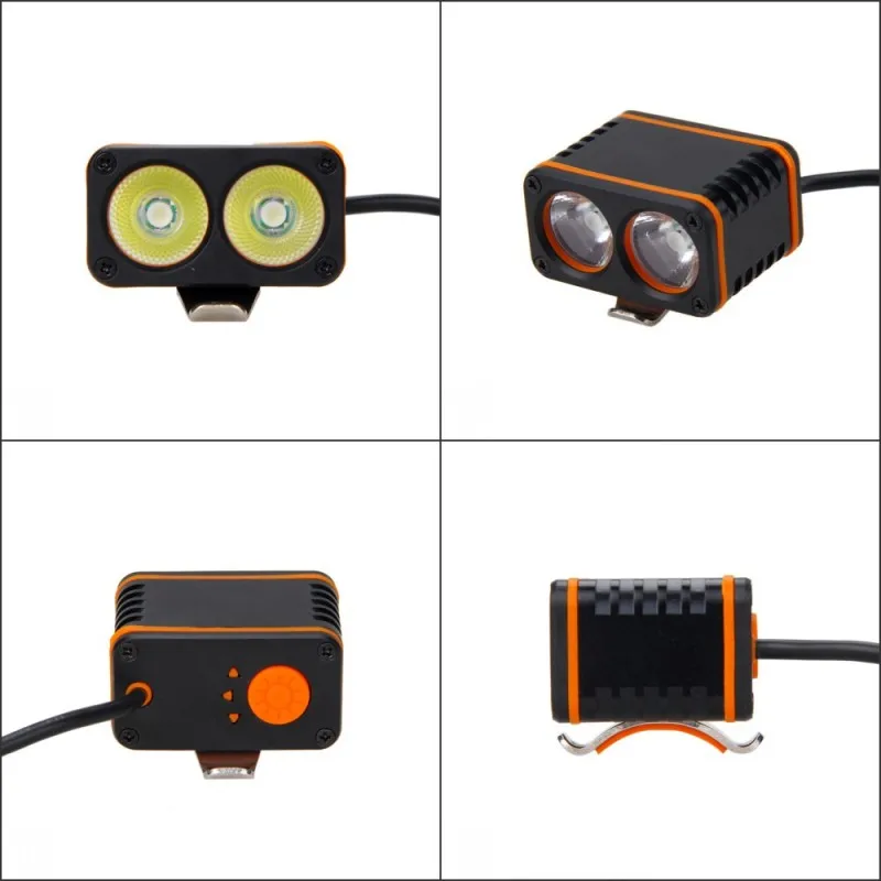 USB Charing LED велосипедный фонарь 10000LM 2 * XM L T6 светодиодный передний фара для