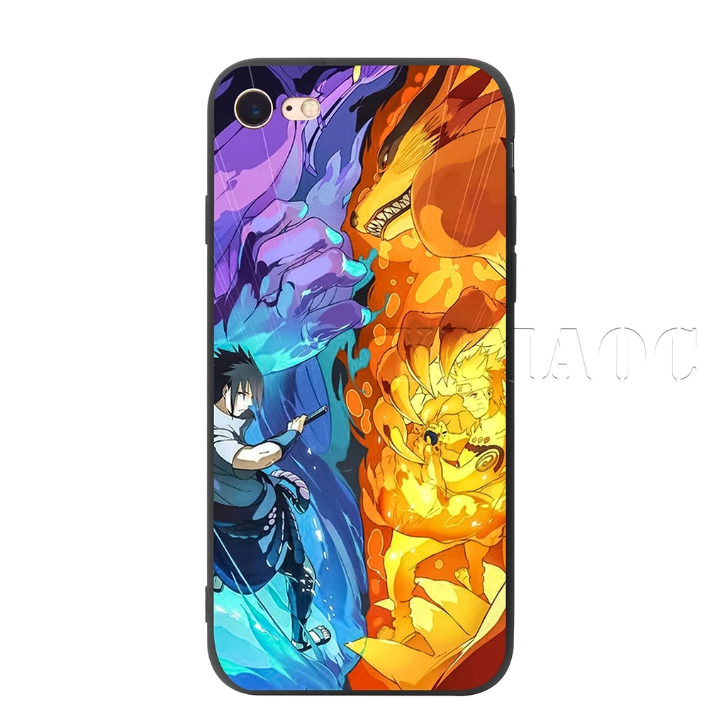 YIMAOC Sasuke Наруто силиконовый мягкий чехол для iPhone 11 Pro XS Max XR X 8 7 6 6S Plus 5 5S SE - Цвет: 5