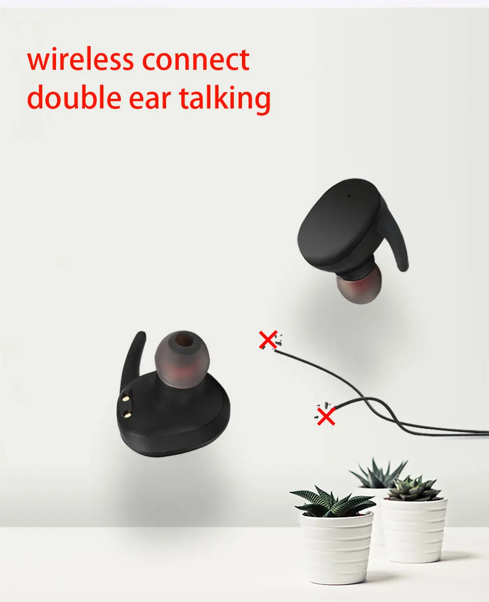 HEYNOW TWS Touch Two Bluetooth 5,0 наушники мини наушники Беспроводные водонепроницаемые наушники-вкладыши спортивные наушники Micphone для iphone X