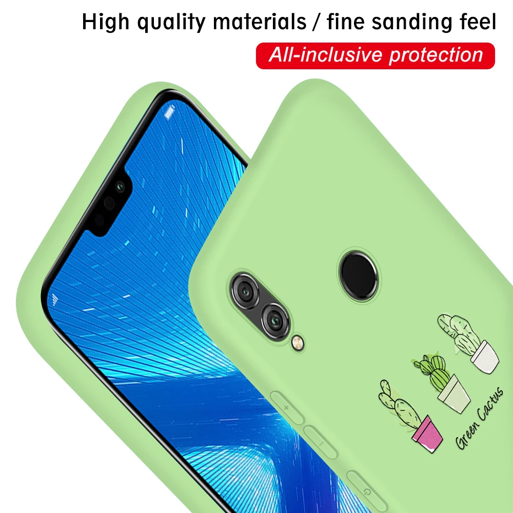 Мягкий силиконовый чехол для Huawei P30 P20 P10 Mate 20 10 Lite Pro кактус шаблон Honor 8X |
