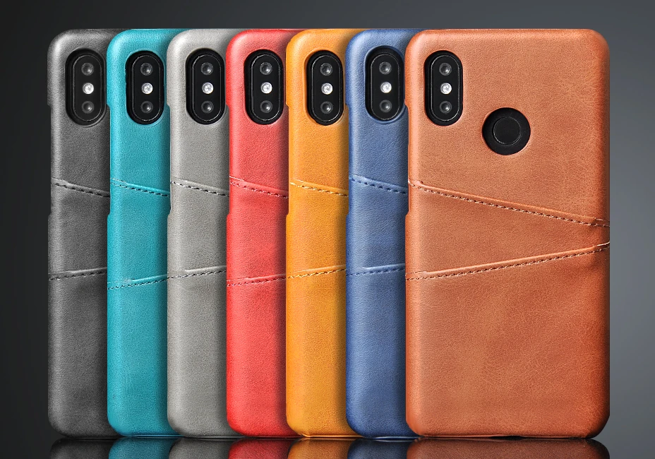 Роскошные винтажные чехлы из искусственной кожи для телефонов Xiaomi Mi 6X A2 Lite POCO F1