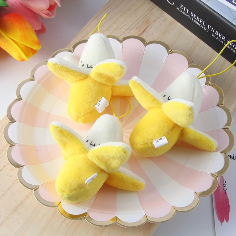 Цепочка для ключей сумки рюкзак кроватки подвеска каваи чучела банановая кукла