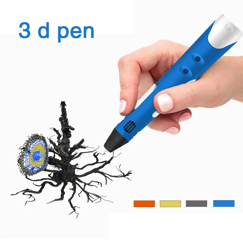 3D Printing Pen 1.75mm Crafting Modeling LED Display 20 color PLA Filament Arts Drawing Stereoscopic | Электроника