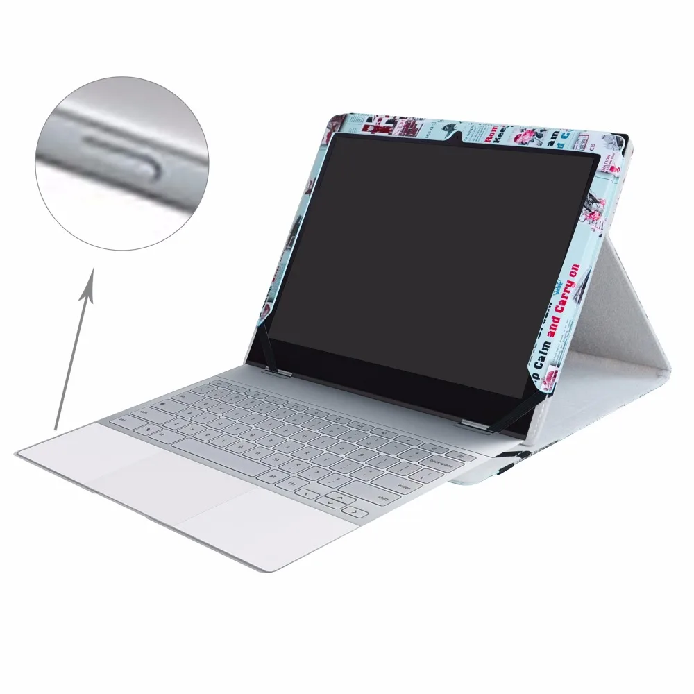 Чехол для 12 3 дюймового ноутбука Google Pixelbook (12 дюймов HD IPS Touch) складная подставка из